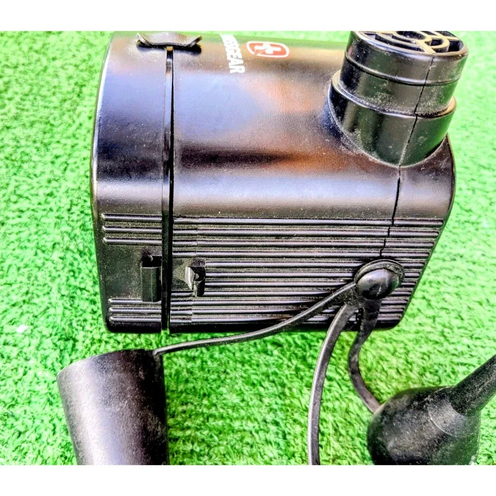 BROKEN LATCH Swissgear Battery Powered Air Pump w/Attachments Inflator Deflator